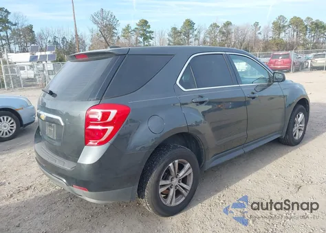 2017 Chevrolet Equinox Ls z USA, uszkodzony, nr VIN 2GNALBEK4H1589191